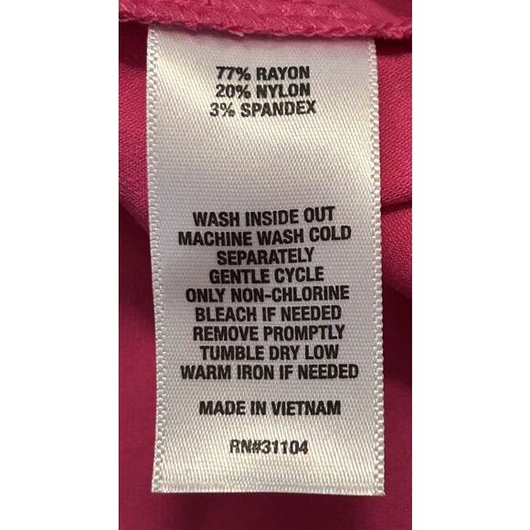 NWT Crown & Ivy Pink Pop Scallop Millennium Skort 4 - Picture 7 of 7